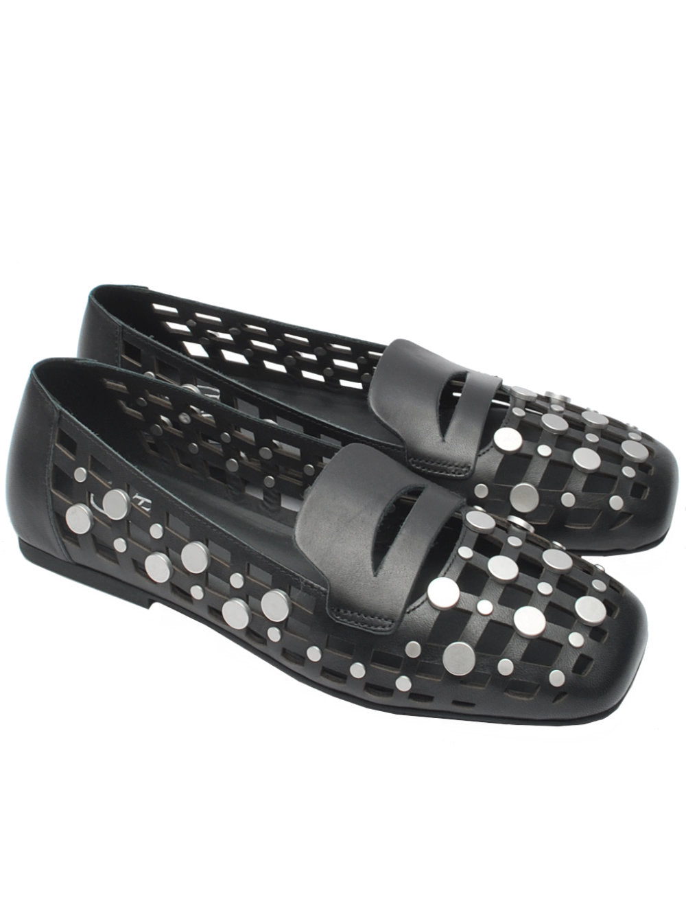 Mocassino Donna Ash Bali Pelle Nera Pe26