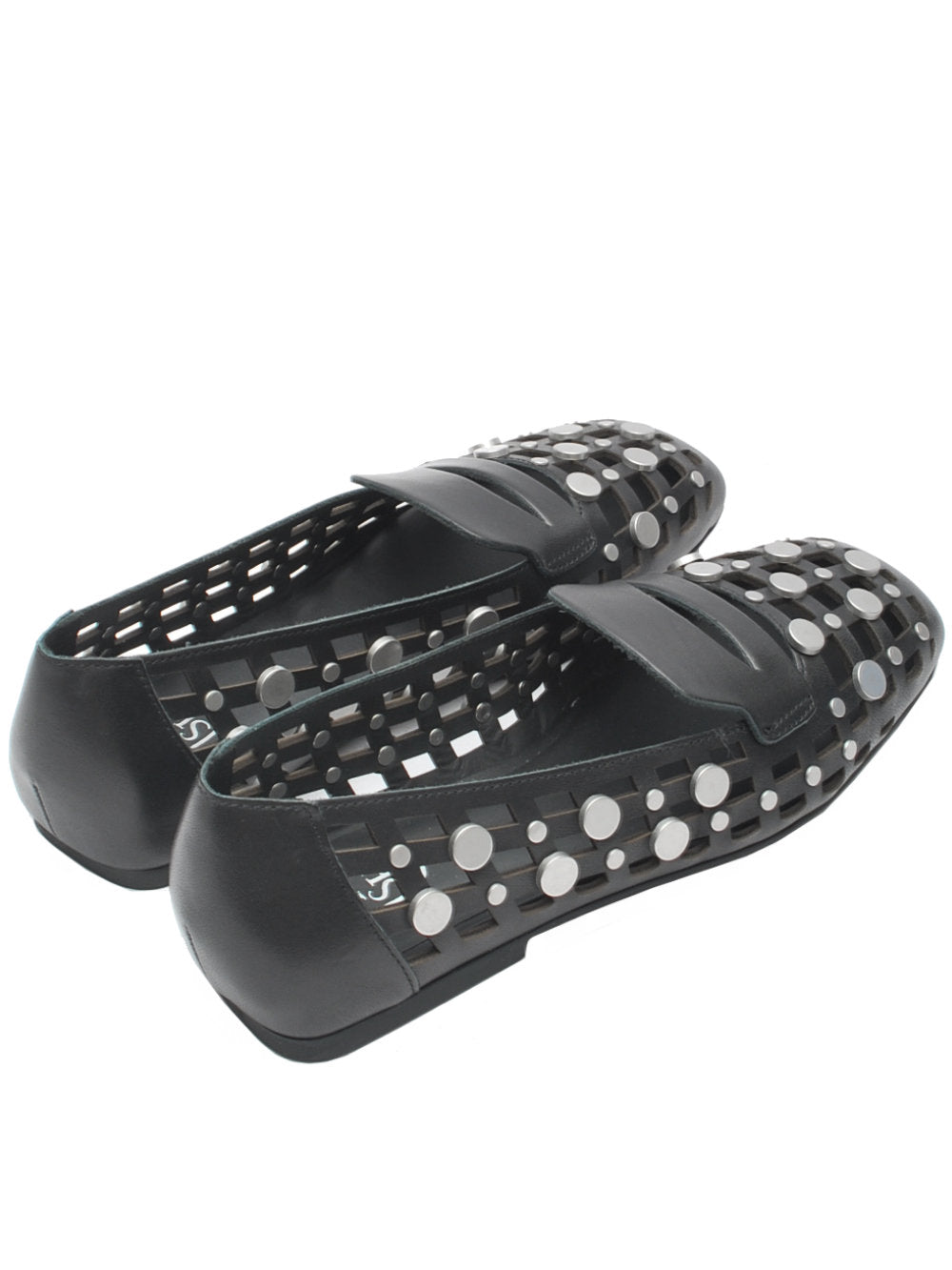 Mocassino Donna Ash Bali Pelle Nera Pe26