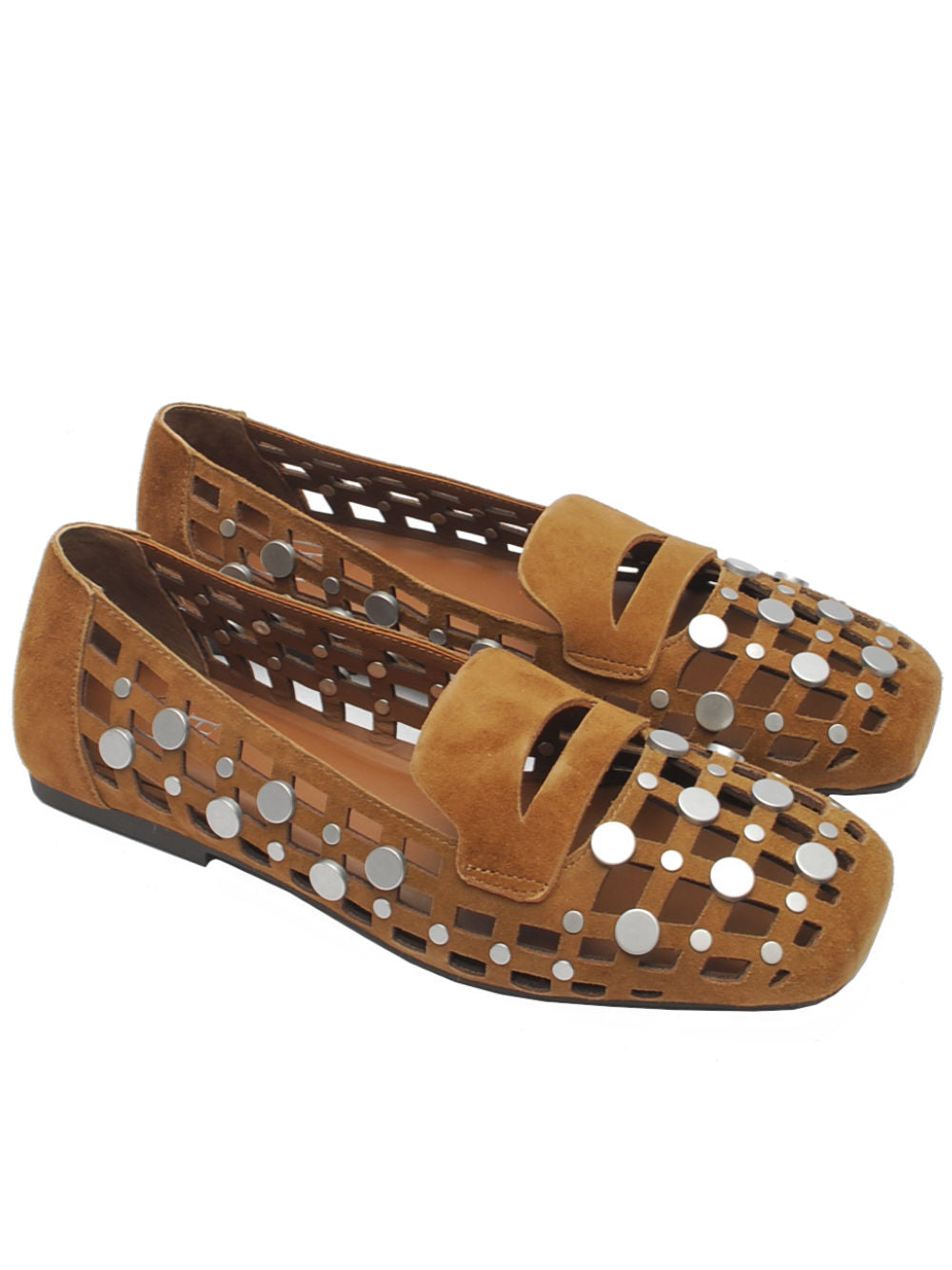 Mocassino Donna Ash Bali Suede Saddle Pe26