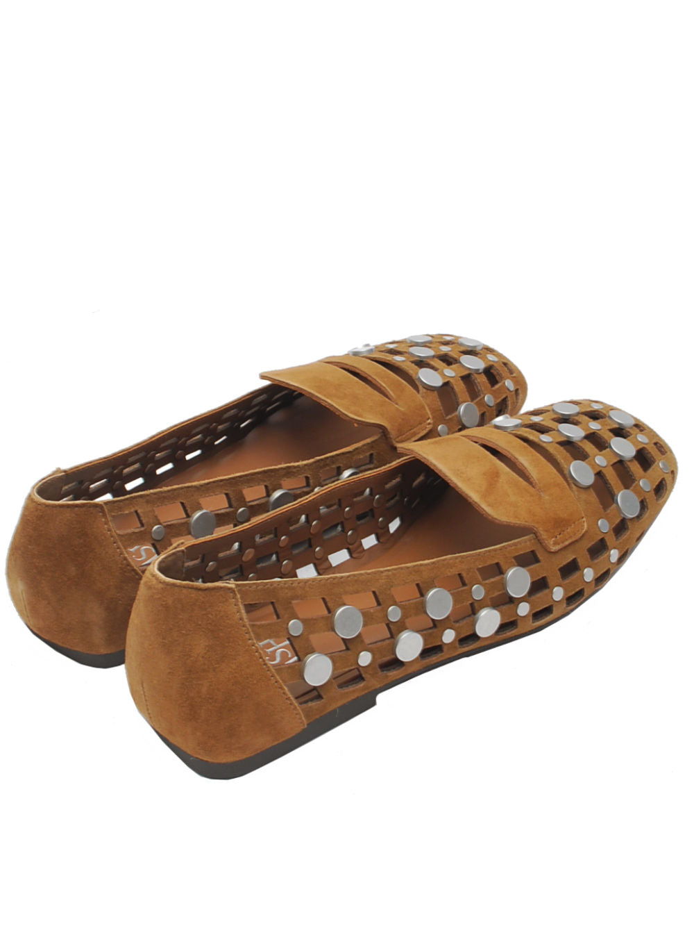Mocassino Donna Ash Bali Suede Saddle Pe26