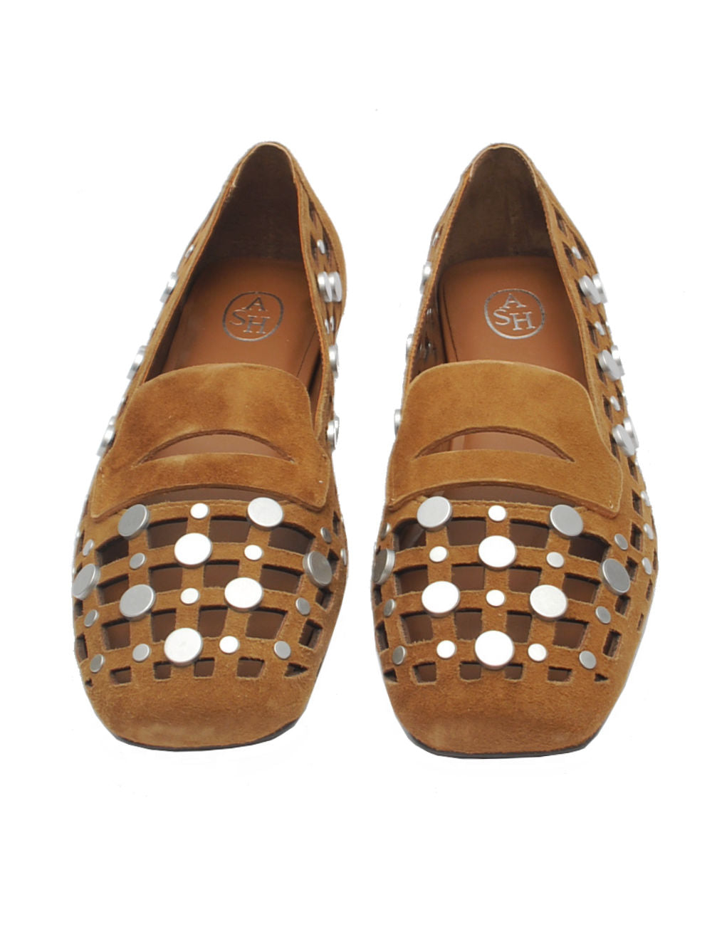 Mocassino Donna Ash Bali Suede Saddle Pe26