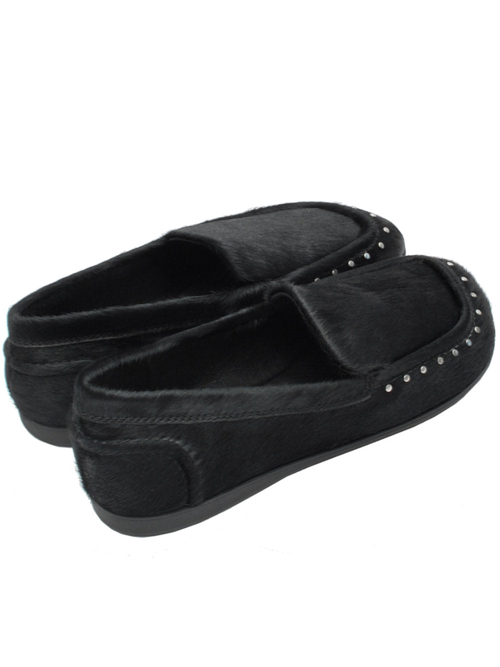 Mocassino Donna Ash Jasperi Cavallino Nero Ai26