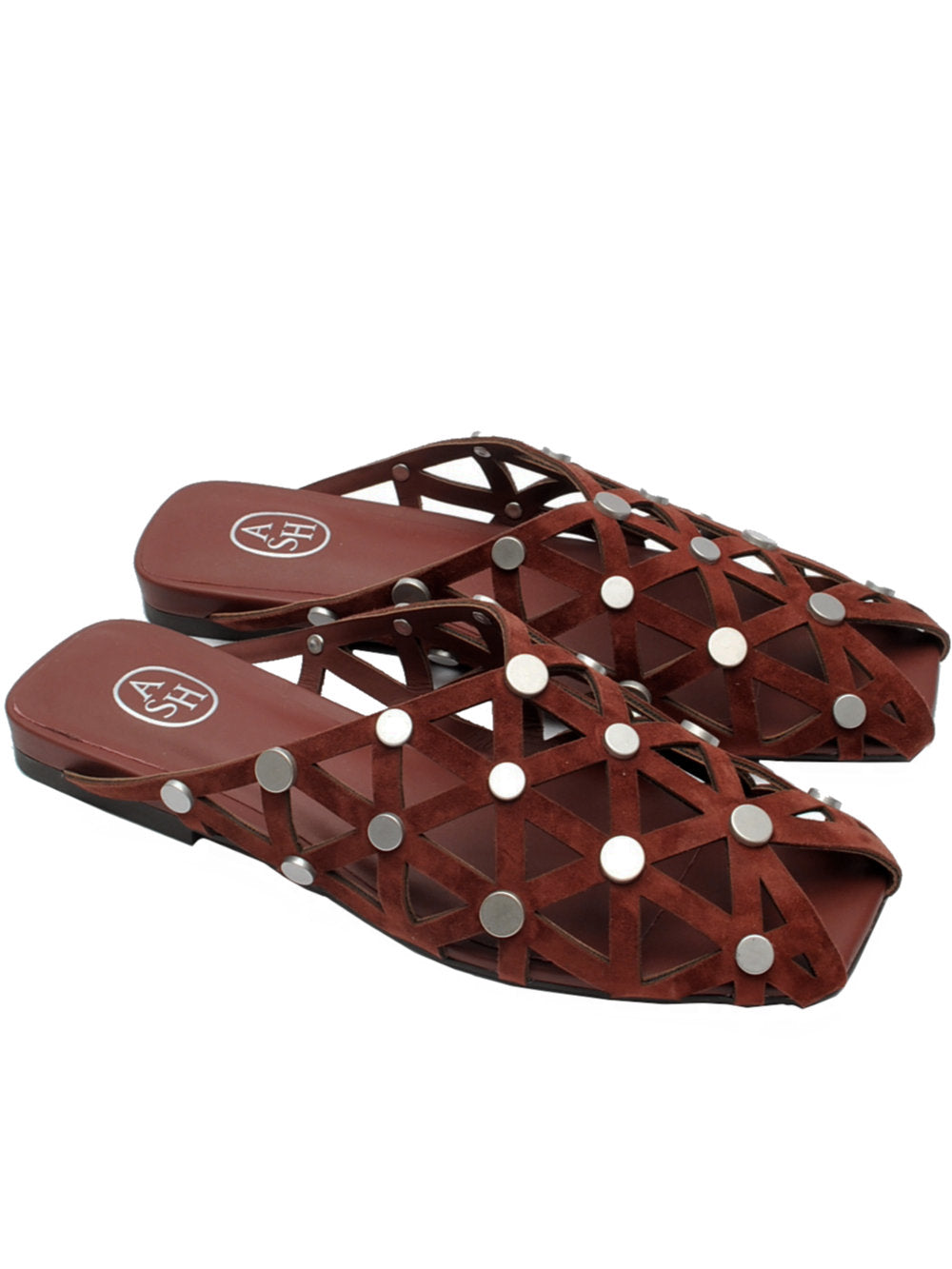 Sabot Donna Ash Bone Camoscio Marsala Pe26