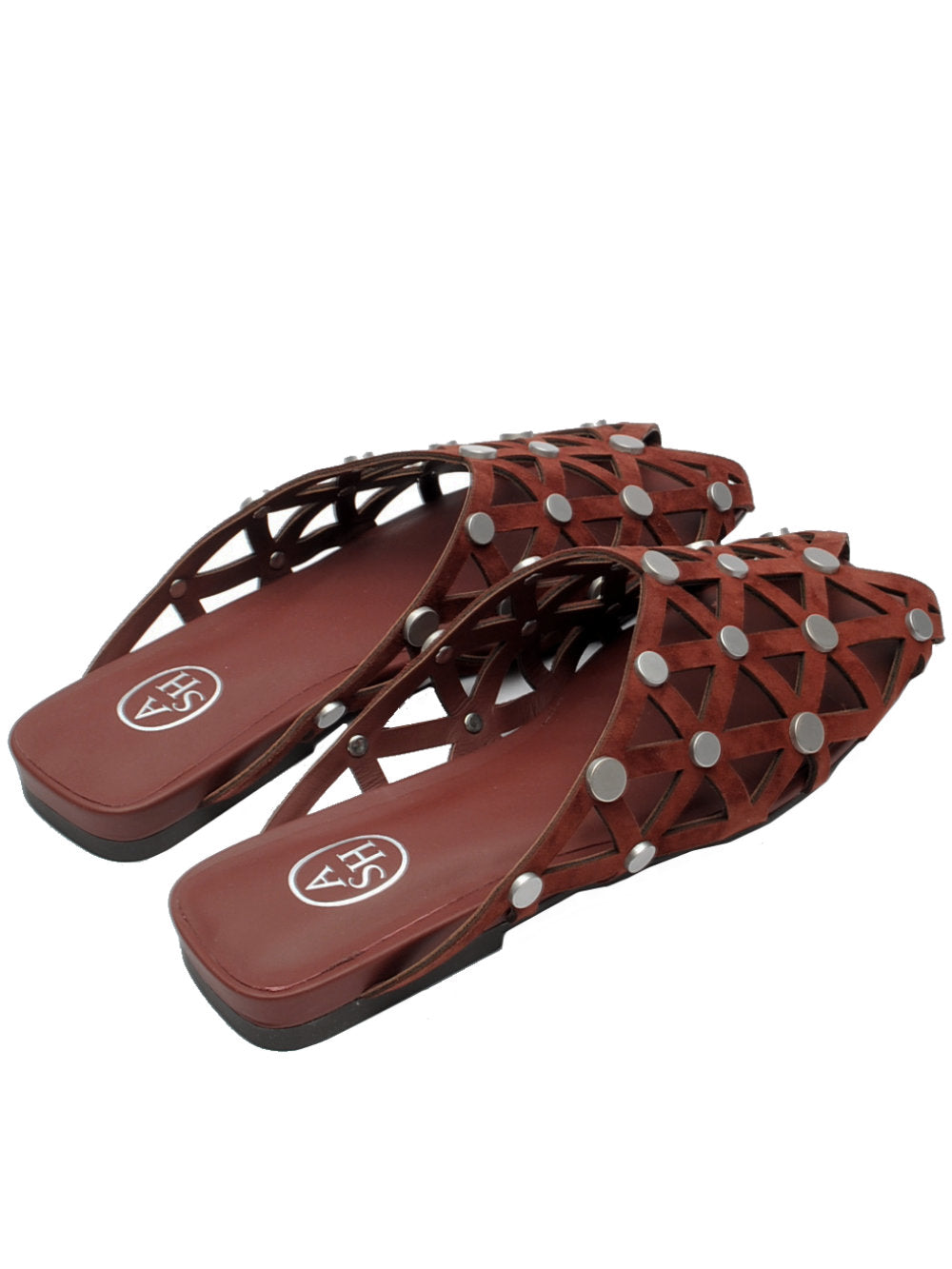 Sabot Donna Ash Bone Camoscio Marsala Pe26