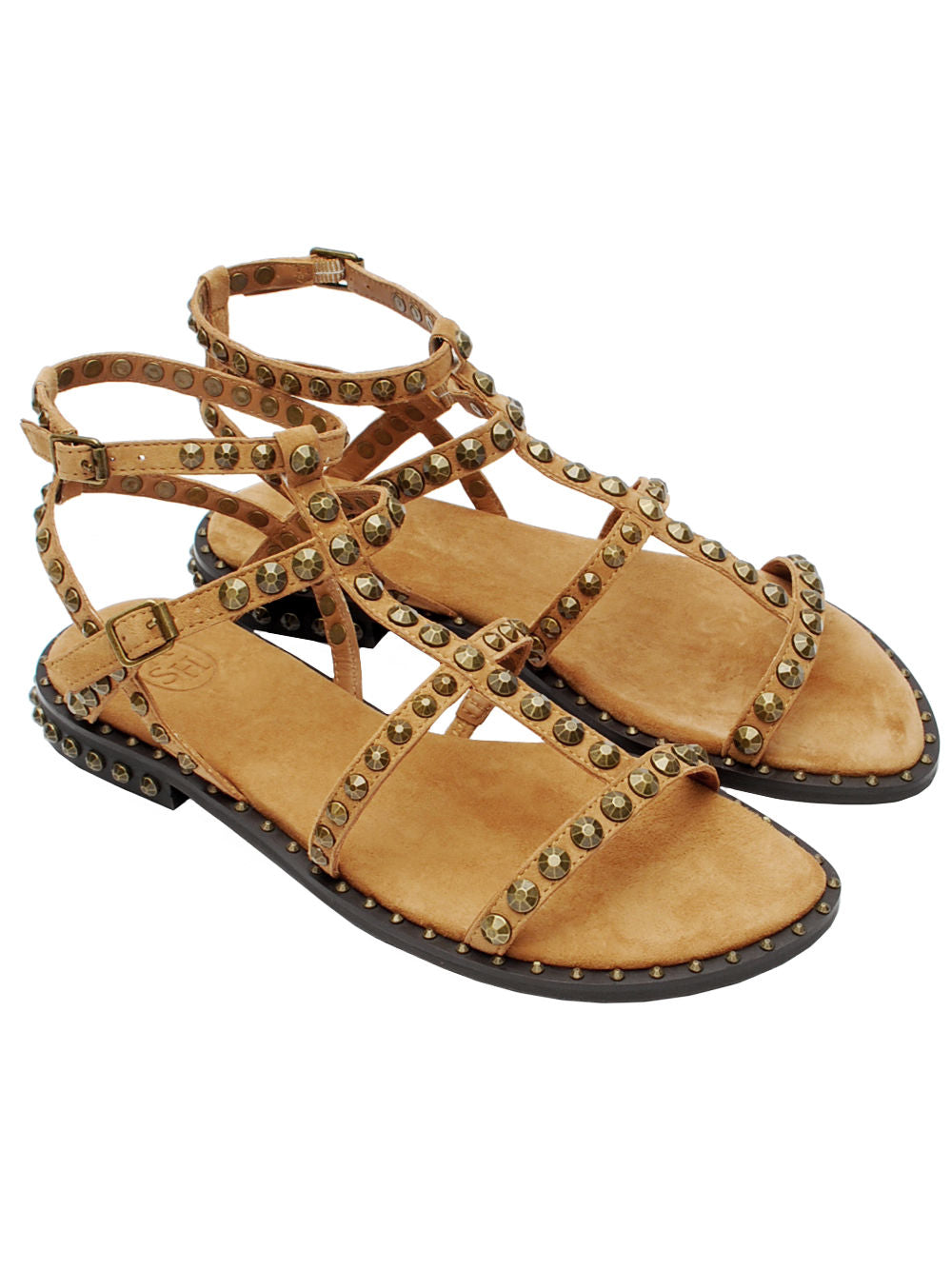 Sandalo Ash Preciuos Moka Mou - Borchiette Oro Pe26