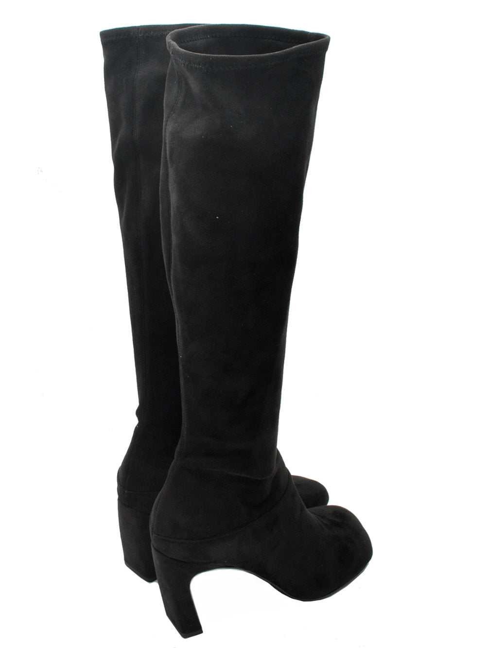 Stivale Donna Ash Emmy Stretch Micro Suede Black Ai26