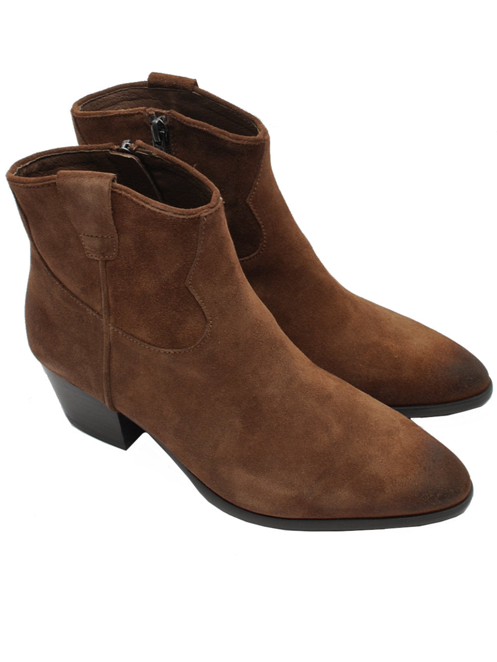Tronchetto Donna Ash Fame Camoscio Mink Ai26