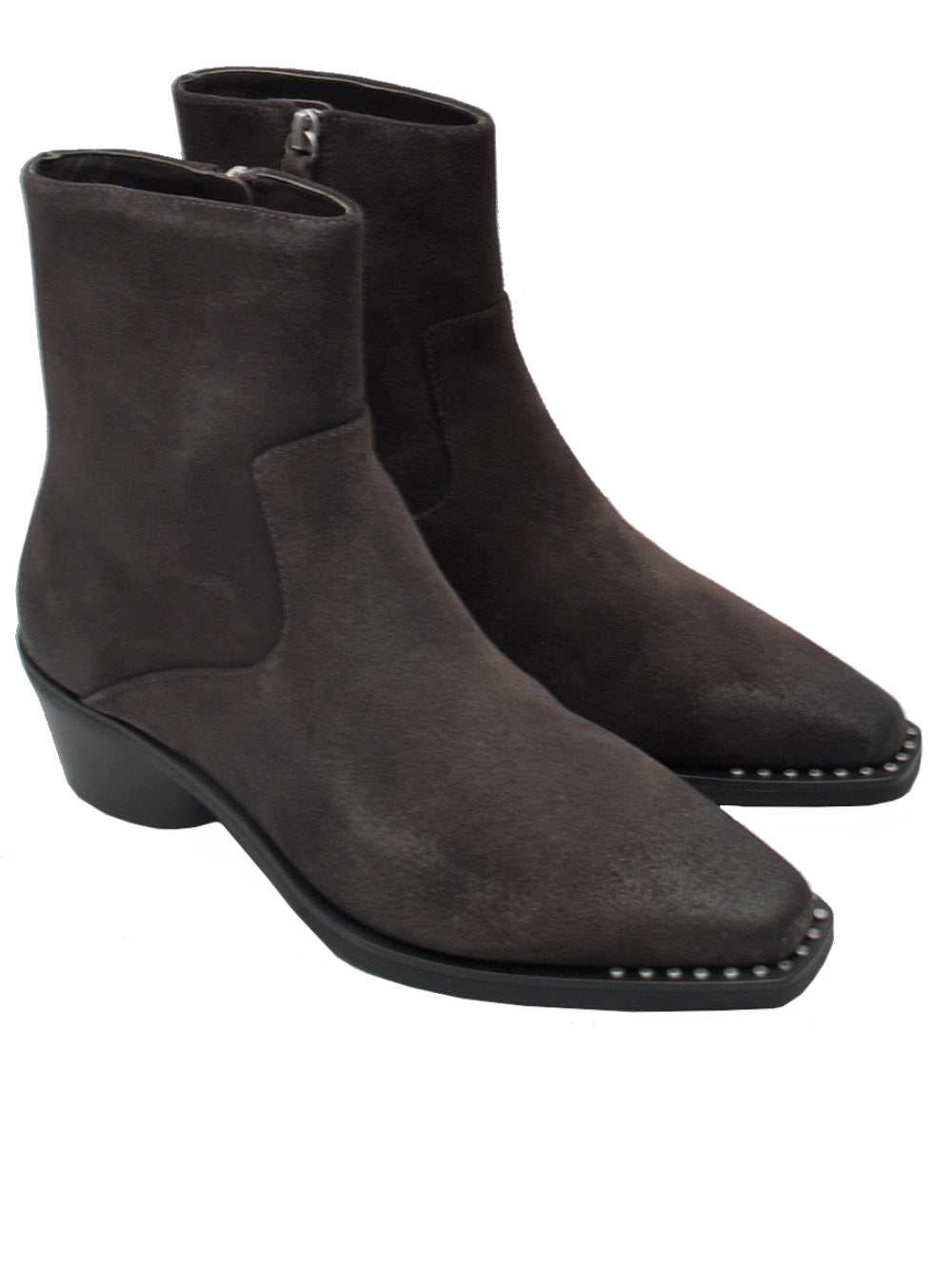 Tronchetto Donna Ash "Hasley" - Camoscio Africa Ai25 Calzature Nucca