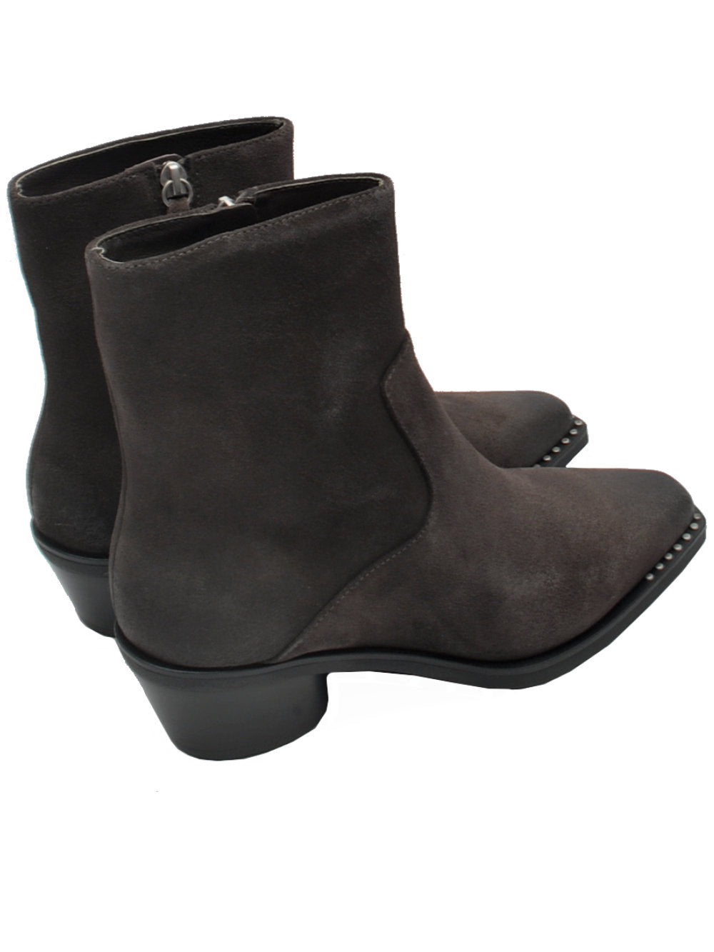 Tronchetto Donna Ash "Hasley" - Camoscio Africa Ai25 Calzature Nucca