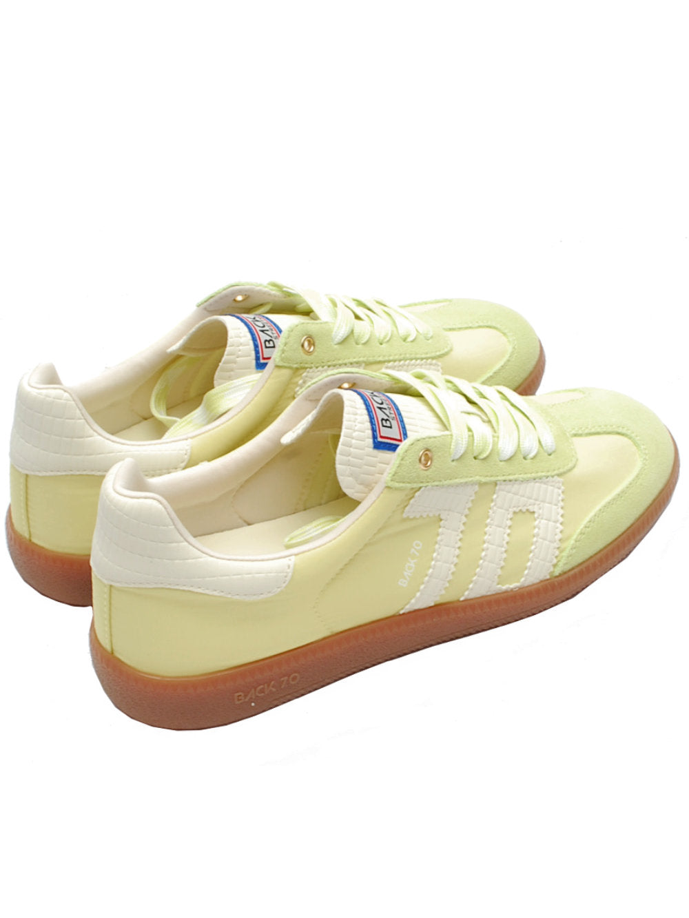 Sneakers Donna Back 70 Ghost Nylon Yellow pe25 - Calzature Nucca