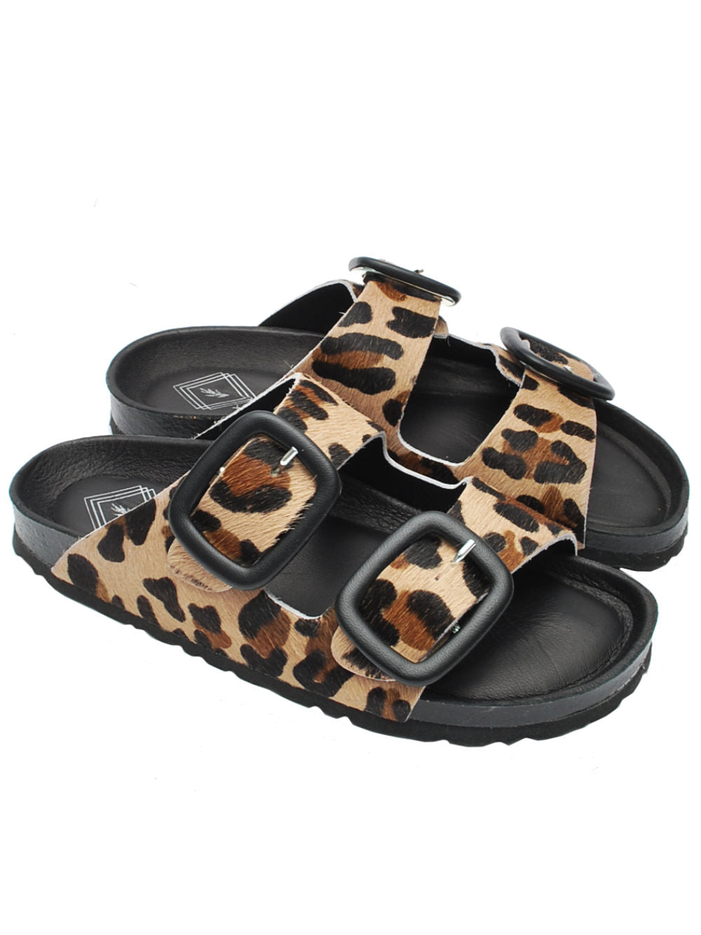 Ciabatte Biolab Bottom Grace Cavallino Leopardo Pe26