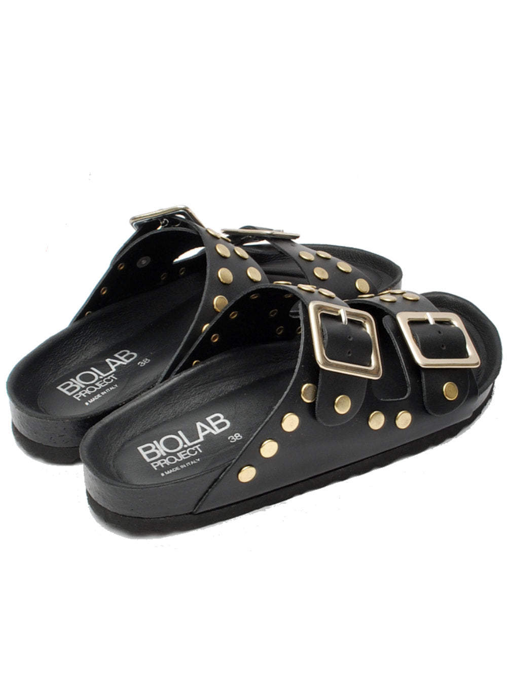 Ciabatte Biolab Bottom Grace Vitello Nero Pe26
