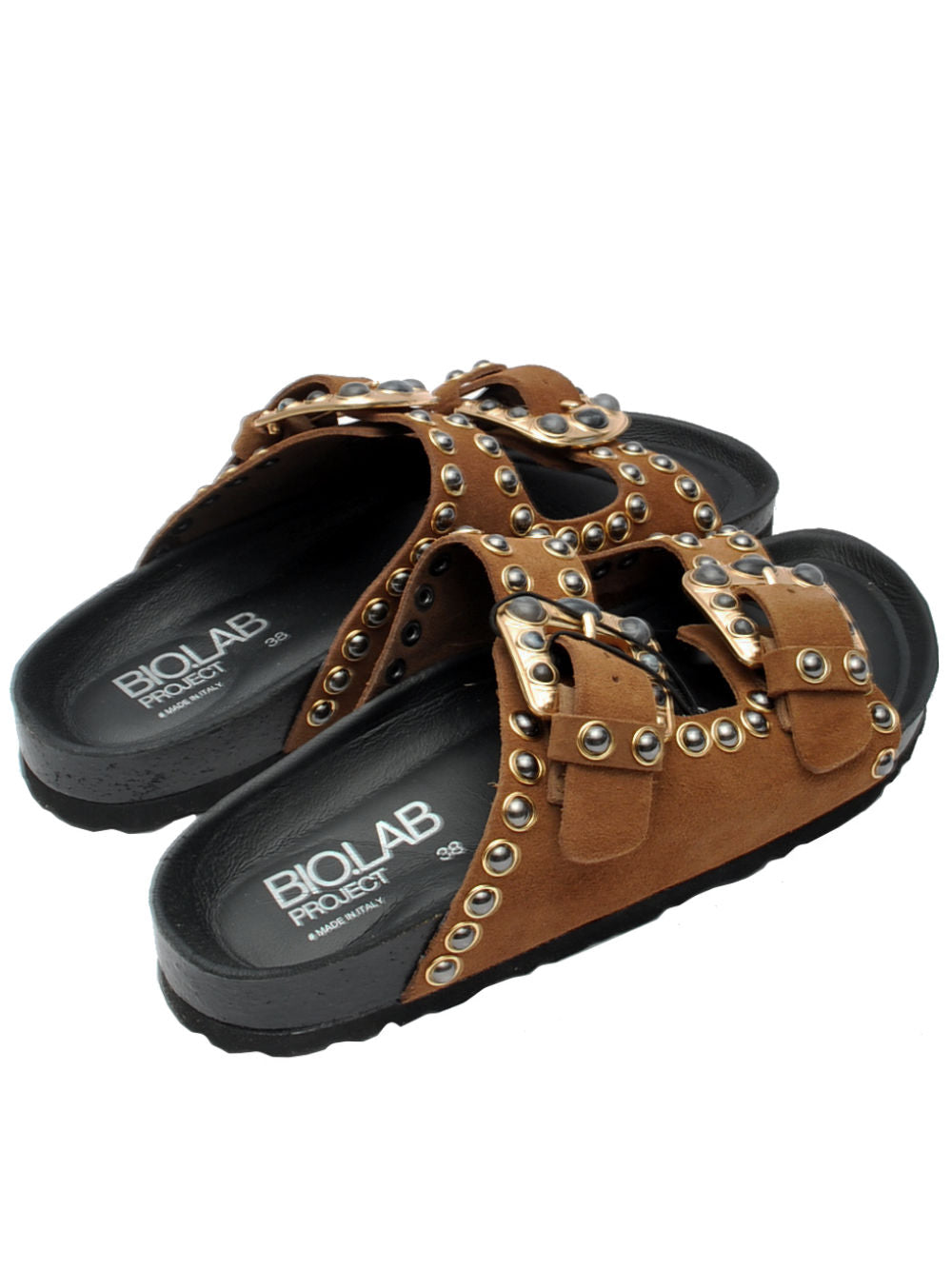 Ciabatte Biolab Iowa Scamosciato Taupe Pe26