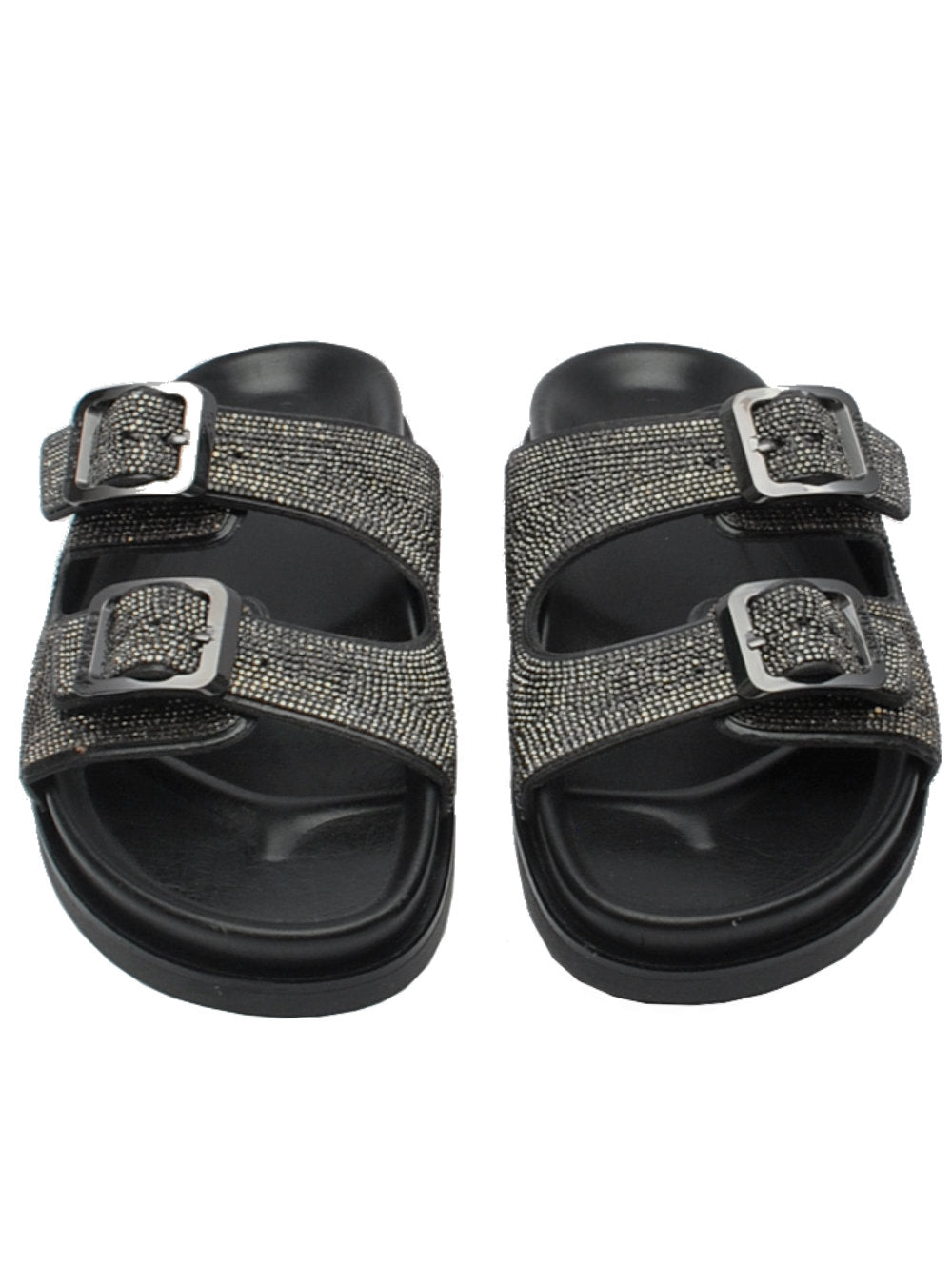 Ciabatte Caryatis 68070 Black Pe25: Super Glamour per le tue serate!