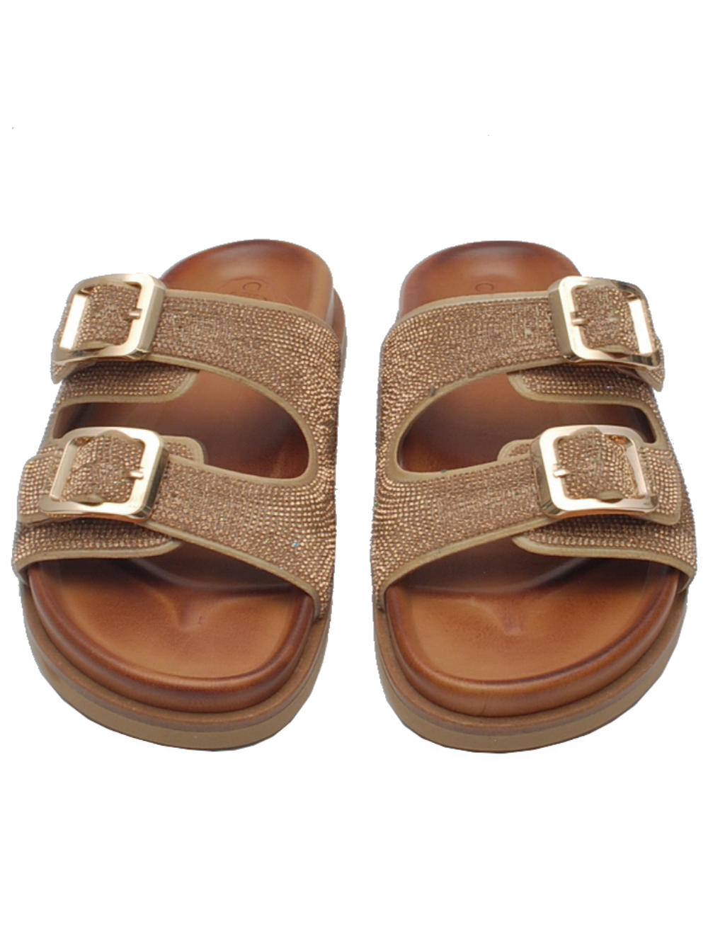 Ciabatte Caryatis 68070 Camel Pe25: Super Glamour per le tue serate!