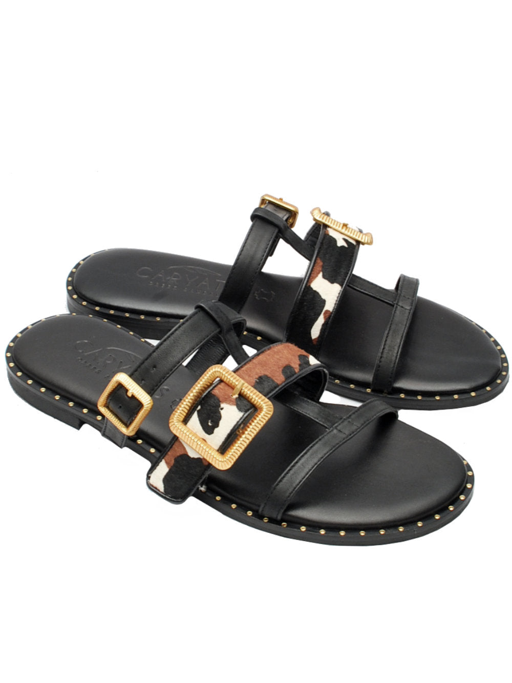 Ciabattine Caryatis Maria 62124 Black Pe26