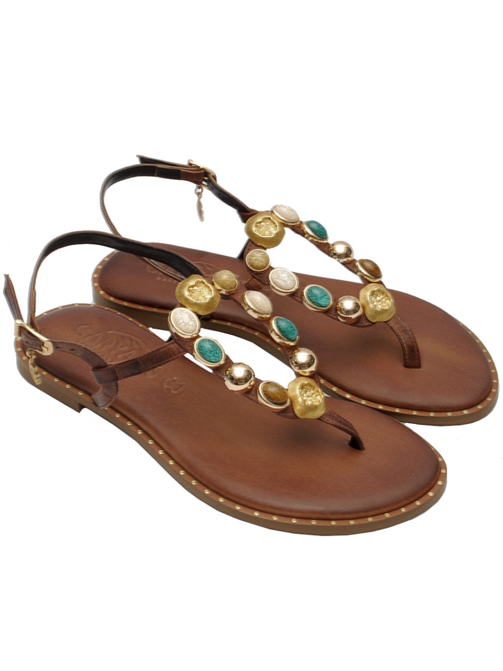 Sandalo Caryatis Zefi 62140 Brown Pe26