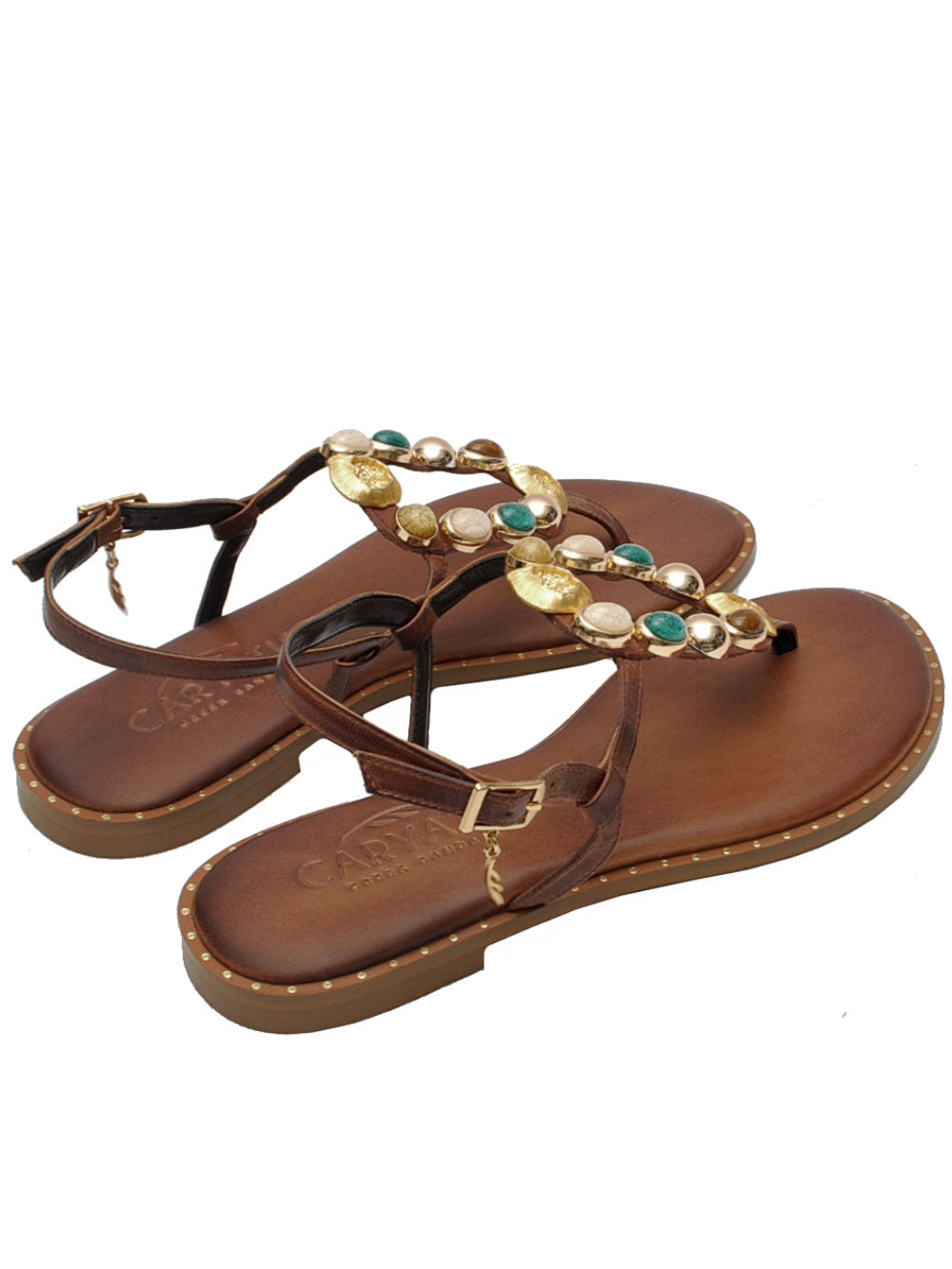 Sandalo Caryatis Zefi 62140 Brown Pe26