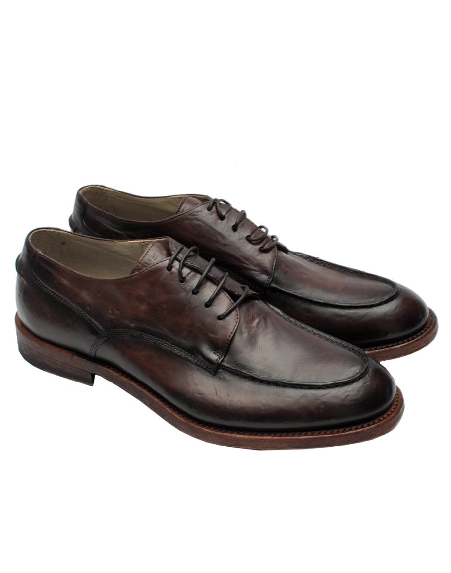 CORVARI 1881 BROWN LACE-UP SHOES SS23 