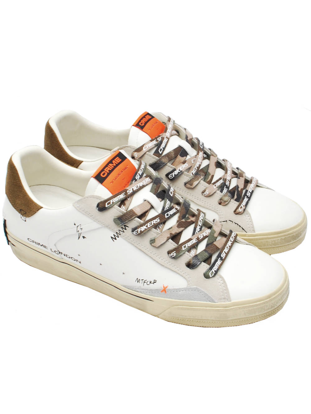 Sneakers Uomo Crime London Distressed 19071 Pe26