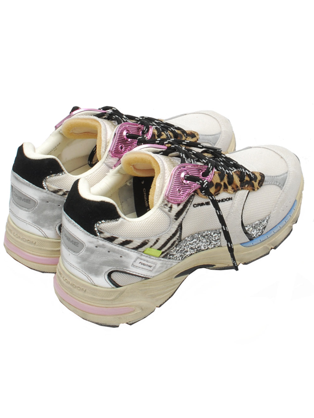 Sneaker Donna Crime London Fugitive 25303 Bianco AI25 - Calzature Nucca