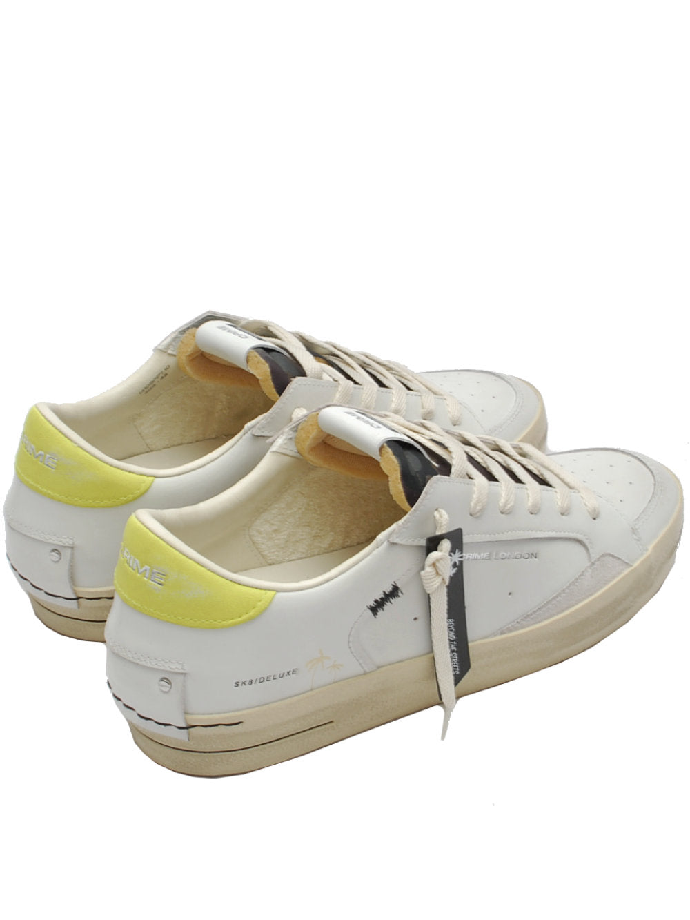 Sneakers Uomo Crime London Sk8 Deluxe bianco 14108 pe25 Calzature Nucca - San Bonifacio