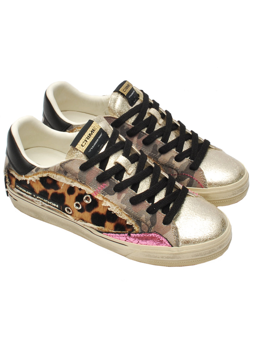 Sneaker Donna Crime London Deconstructed 23076 Ai26