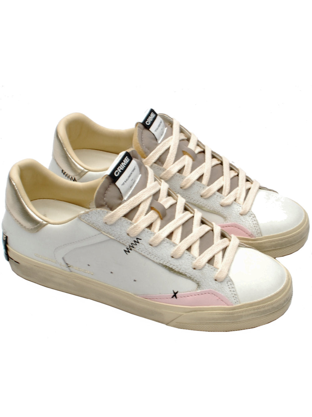 Sneaker Donna Crime London Distressed 29070 Pe26