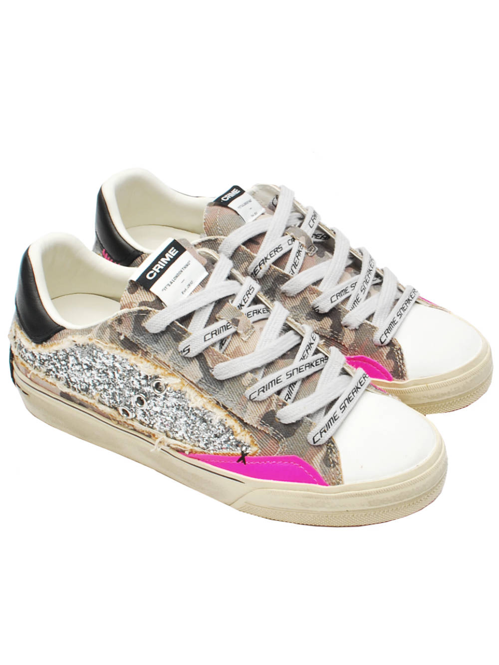 Sneaker Donna Crime London Distressed 29073 Pe26