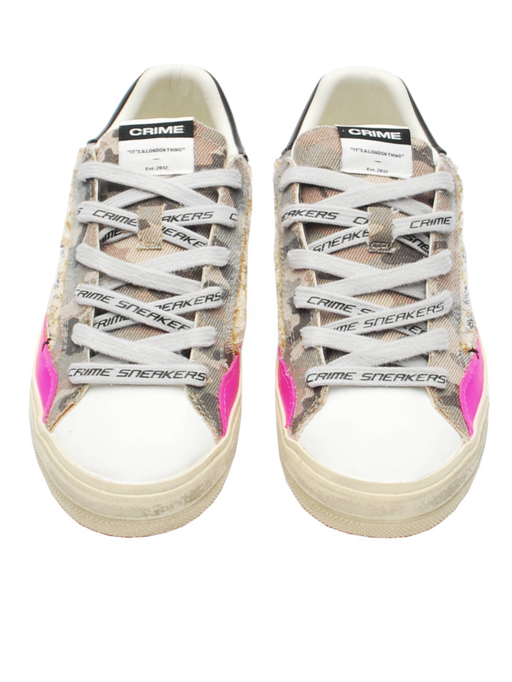 Sneaker Donna Crime London Distressed 29073 Pe26