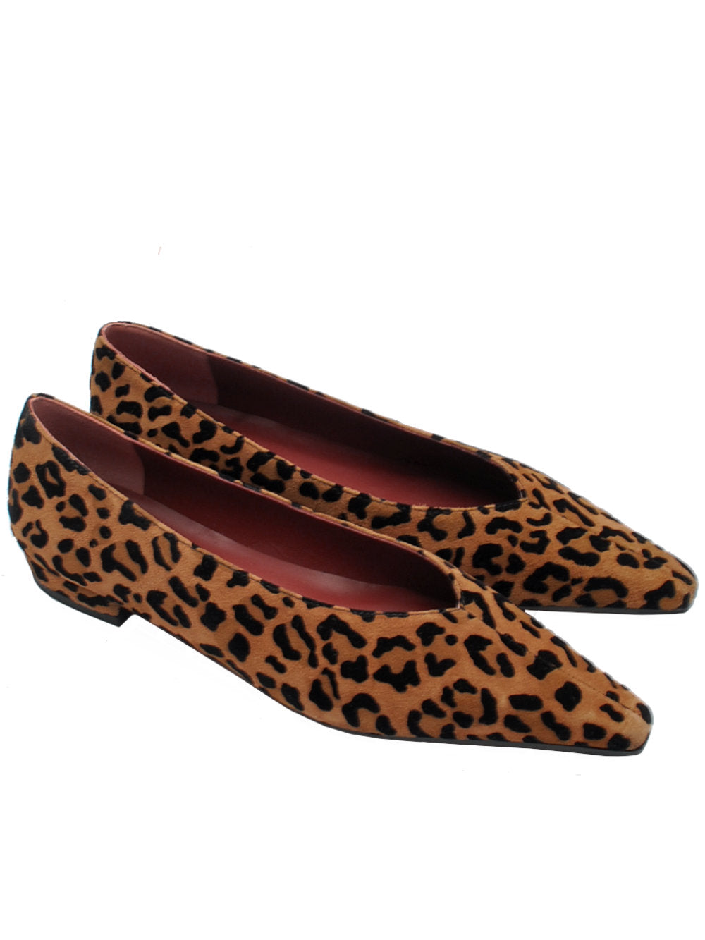 Décolleté Festa Saline - Camoscio Leo Tacco 2cm Ai25 - Calzature Nucca