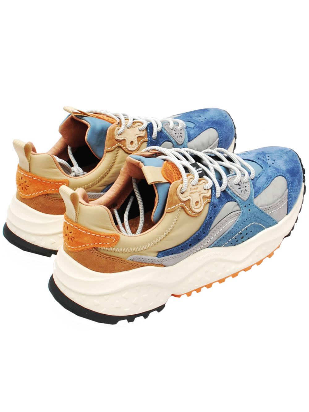 Sneakers Uomo Flower Mountain Wave Light Blu Light grey (Cod. 1C26) pe26