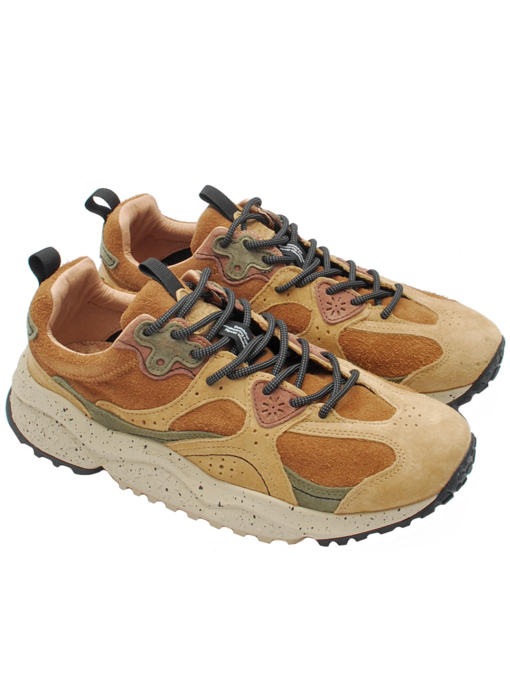 Sneakers Uomo Flower Mountain Wave Man Beige Nude (Cod. 2E13) ai25 - Calzature Nucca