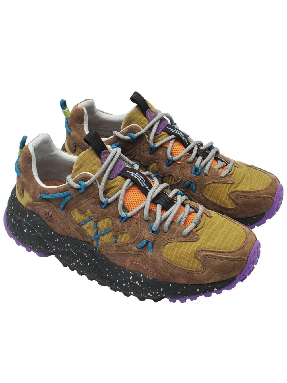 Sneakers Uomo Flower Mountain Yamabushi Anthracite (Cod. 0B01) ai25 - Calzature Nucca