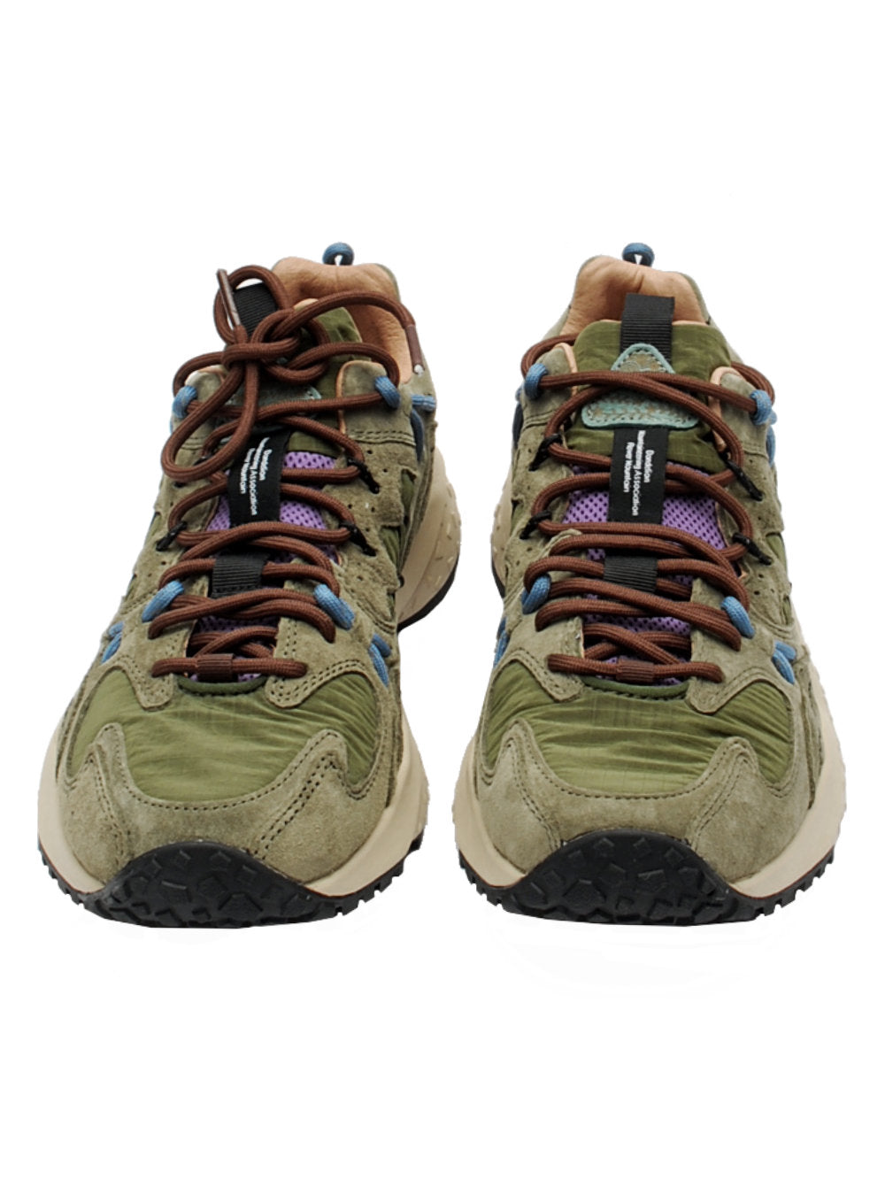 Sneakers Uomo Flower Mountain Yamabushi Grey (Cod. 0B03) ai25 - Calzature Nucca