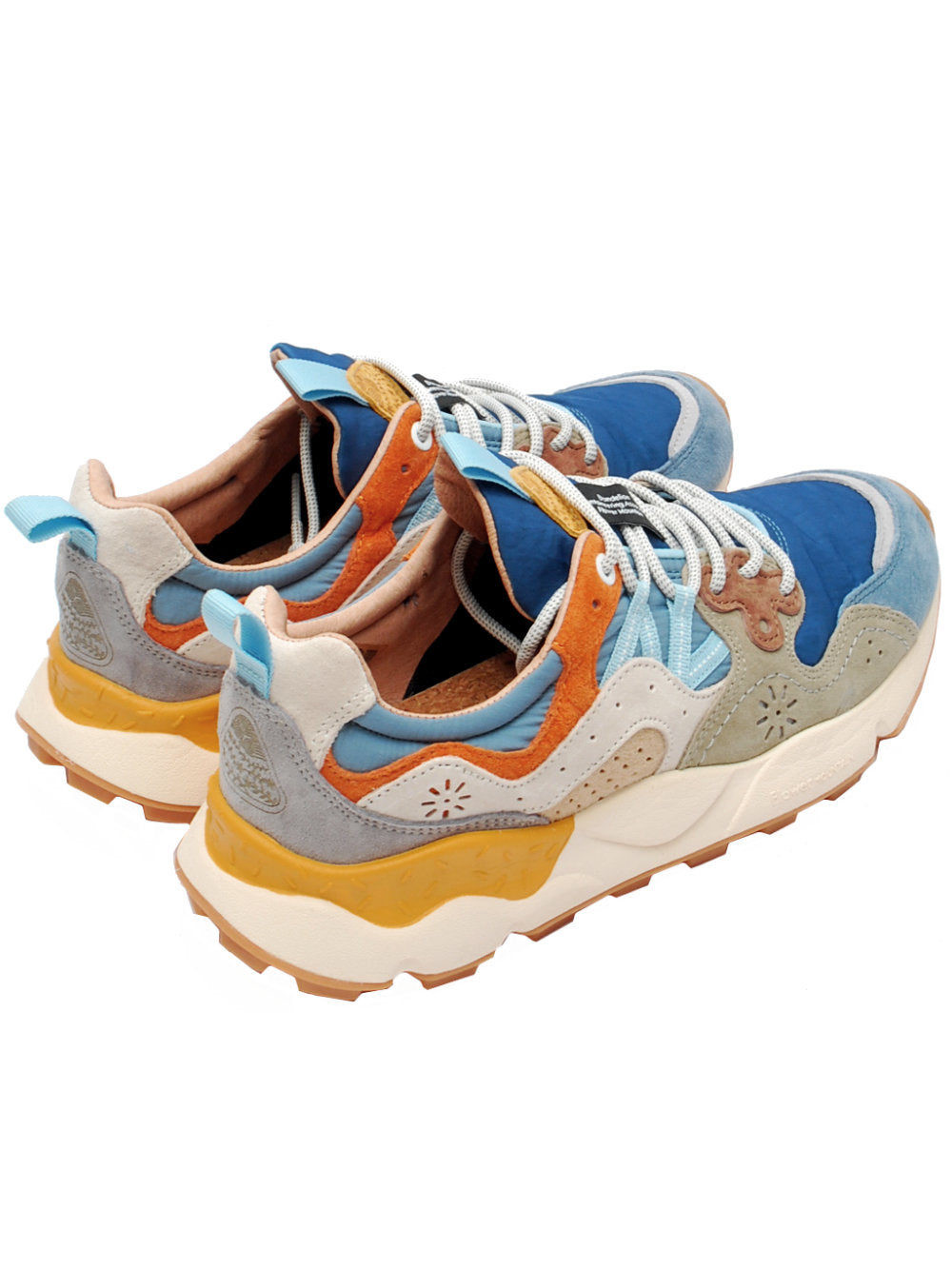 Sneakers Uomo Flower Mountain Yamano 3 Azure Sage (Cod. 1B13) pe26