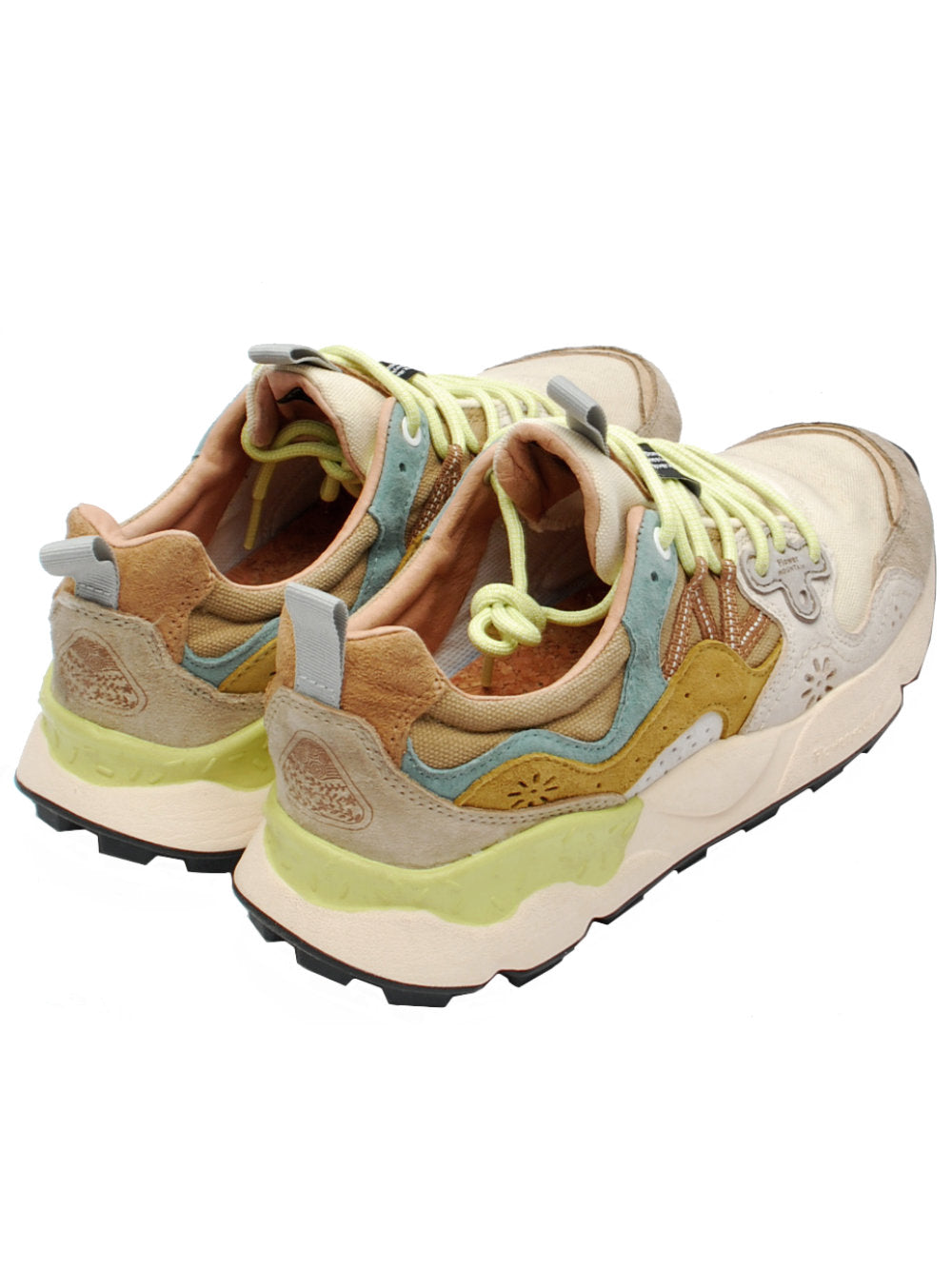 Sneakers Uomo Flower Mountain Yamano 3 Grey White Light Brown (Cod. 1B14) pe26