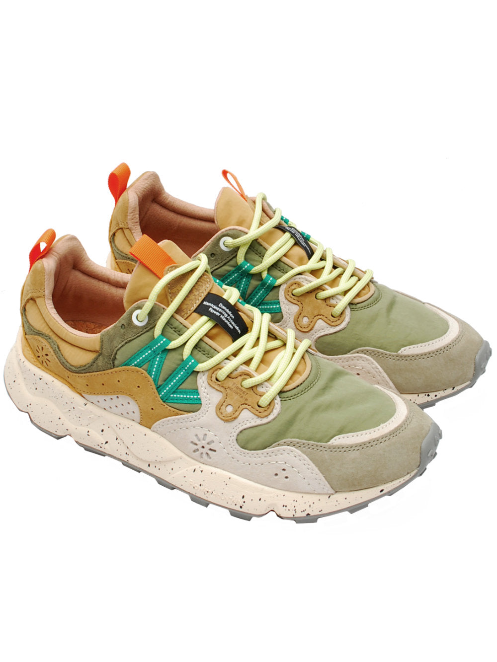 Sneakers Uomo Flower Mountain Yamano 3 Grey White Taupe (Cod. 3B46) pe26