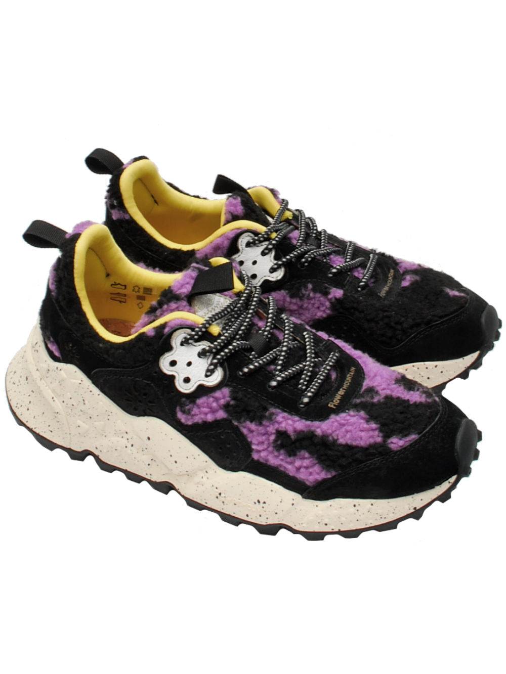 Flower Mountain sneaker kotetsu 1b19 black violet ai24