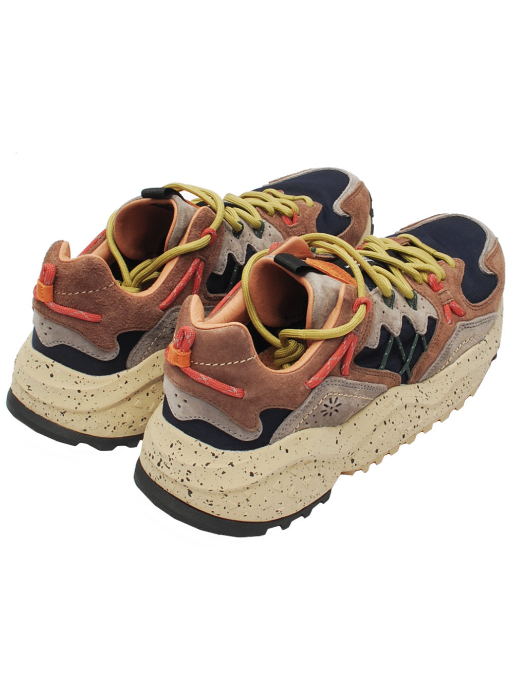 Sneakers Uomo Flower Mountain Yamabushi Brown Black Mou (Cod. 1D33) Ai26