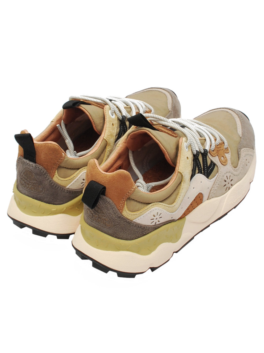 Sneakers Uomo Flower Mountain Yamano 3 Mud Taupe Milk (Cod. 4D58) Ai26