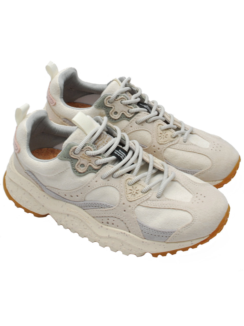 Sneakers Donna Flower Mountain Wave Woman White (Cod. 0N01) - ai25 - Calzature Nucca
