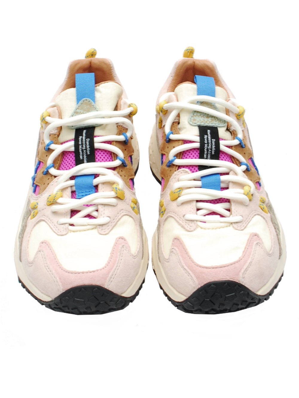 Sneakers Donna Flower Mountain Yamabushi Cipria Stone Fuchsia (Cod. 1M11) - Pe26