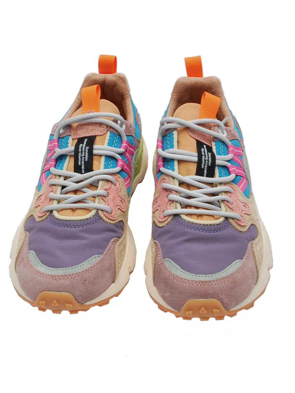 Sneakers Donna Flower Mountain Yamano 3 Rose Violet (Cod. 1M42) - pe25 - Calzature Nucca