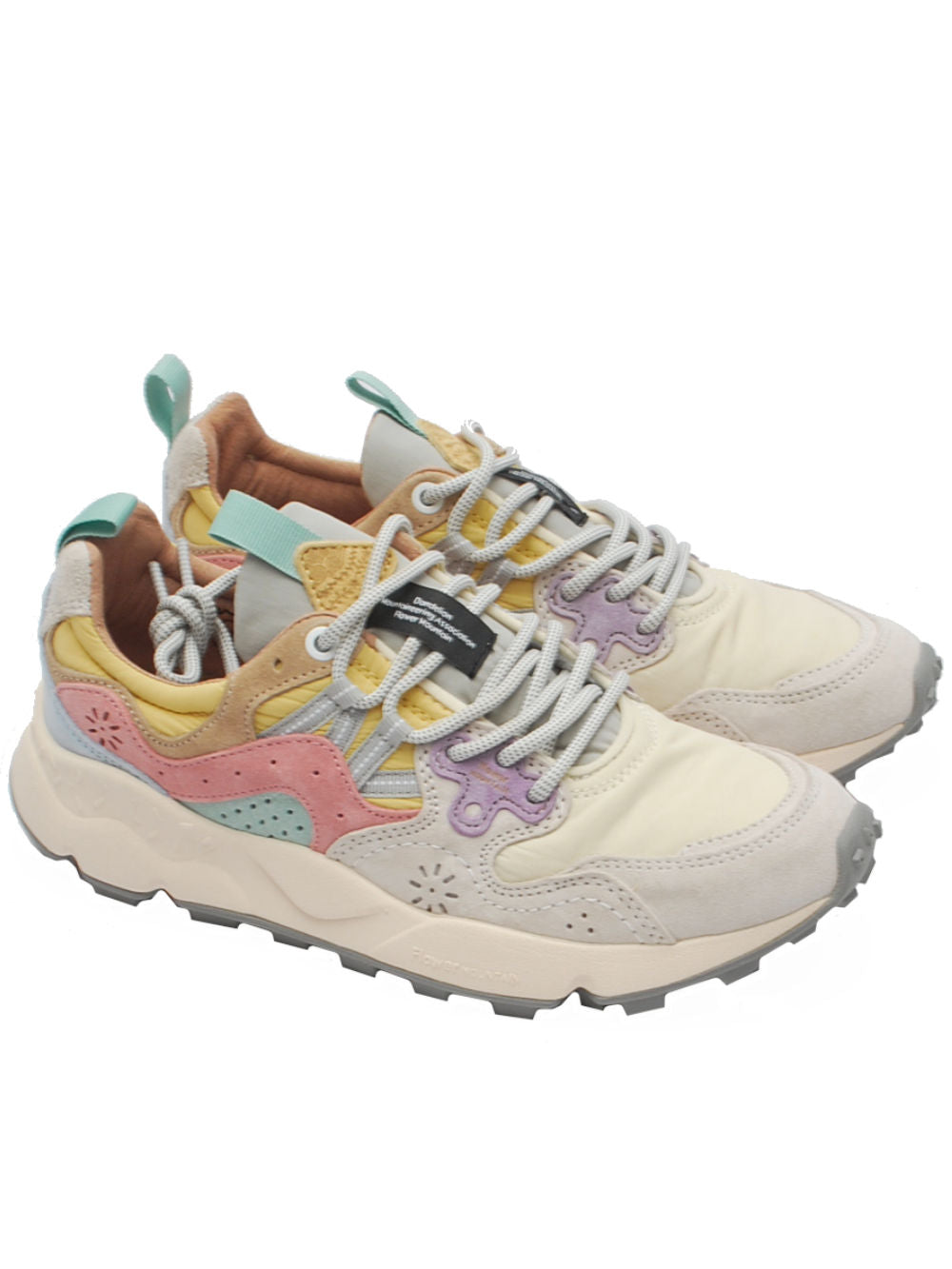 Sneakers Donna Flower Mountain Yamano 3 Rose Rose (Cod. 2M10) - pe25 - Calzature Nucca