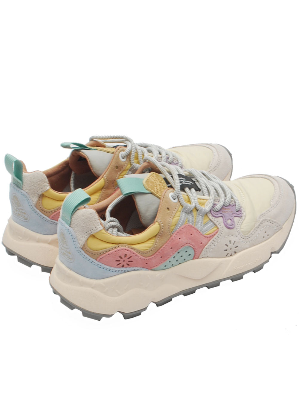Sneakers Donna Flower Mountain Yamano 3 Rose Rose (Cod. 2M10) - pe25 - Calzature Nucca
