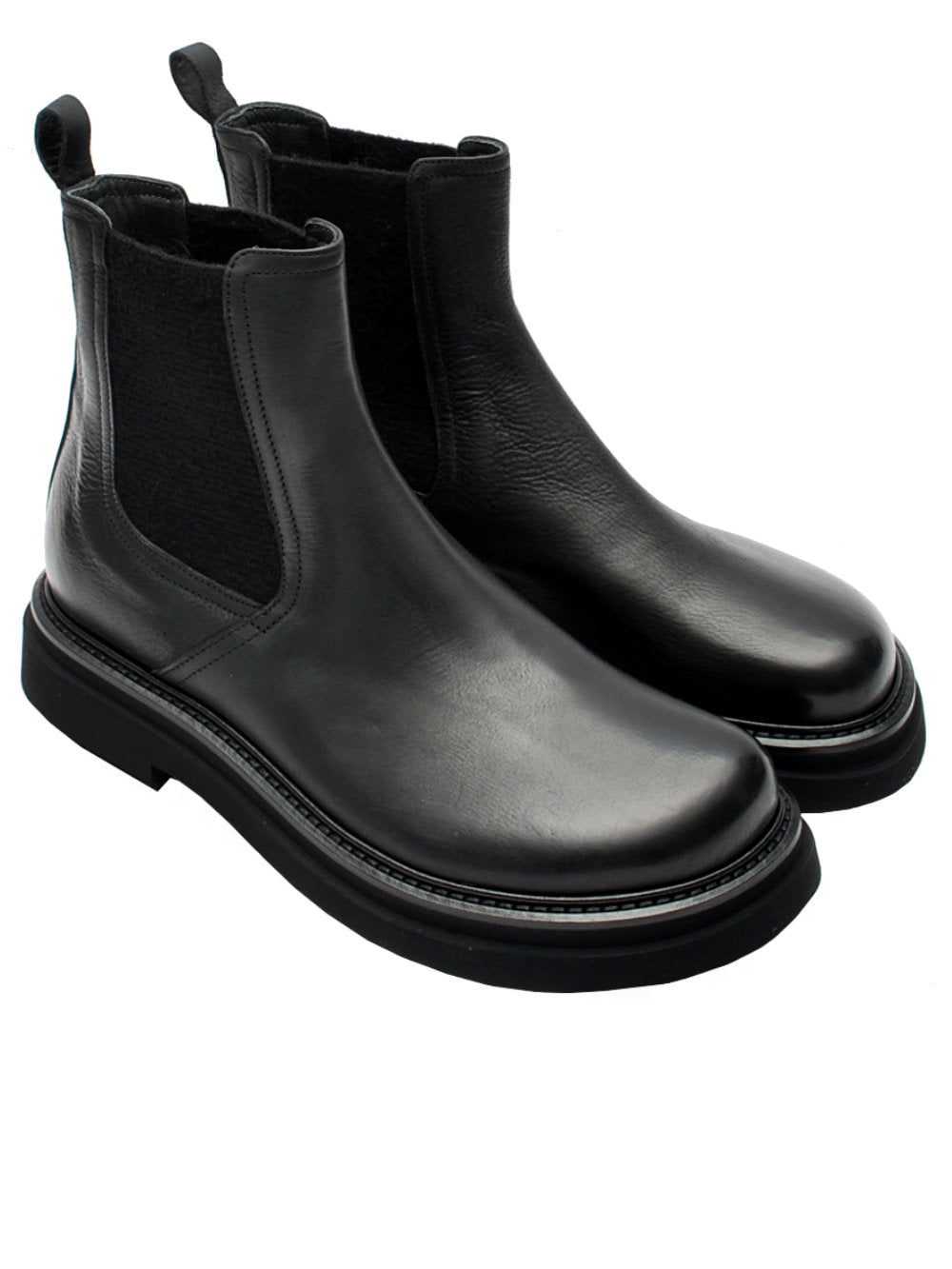 Beatles Donna Fruit 9443 - Stivaletto Morbido in Vitello Nero Ai25 - Calzature Nucca
