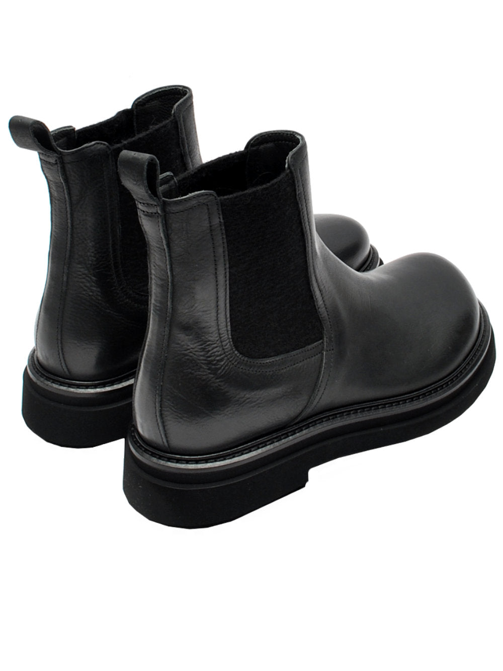 Beatles Donna Fruit 9443 - Stivaletto Morbido in Vitello Nero Ai25 - Calzature Nucca