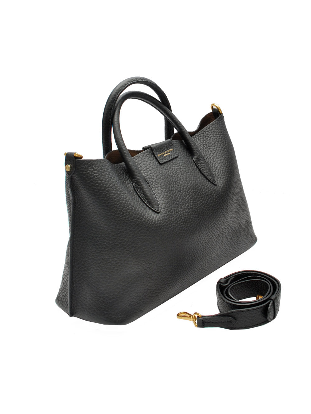 Borsa Tracolla Gianni Chiarini Aretha - Bottalato Nero (Art. BS11832) Ai25 - Calzature Nucca