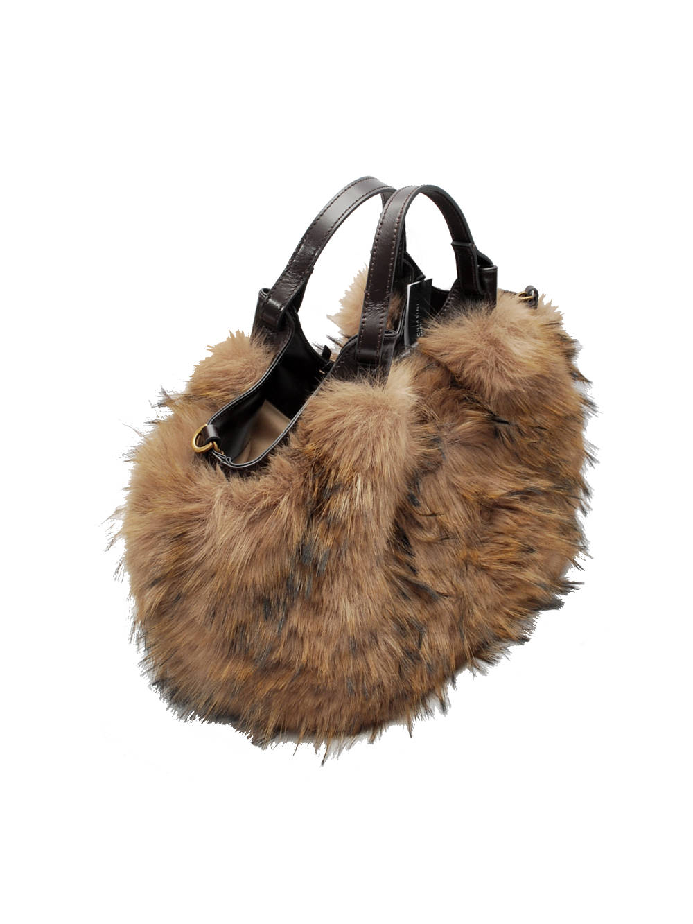 Borsa Gianni Chiarini DUA - Ecopelliccia Espresso (Art. BS 12759) Ai26